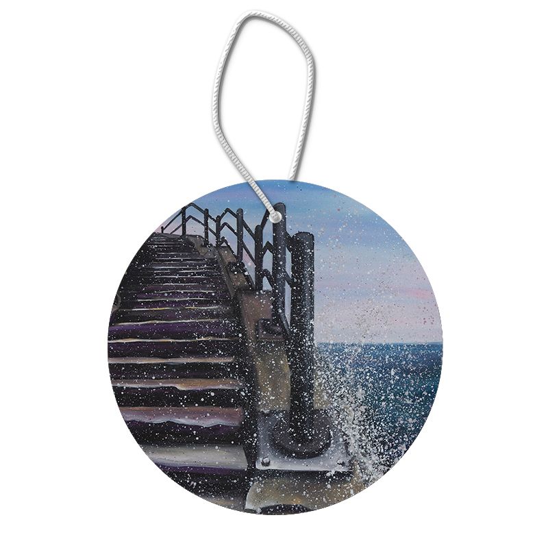 Cat and Dog Stairs Hanging Pendant Decoration