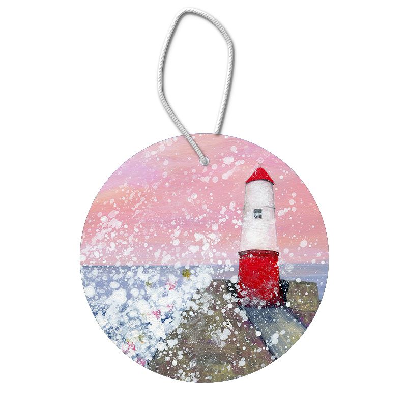Berwick Lighthouse Hanging Pendant Decoration