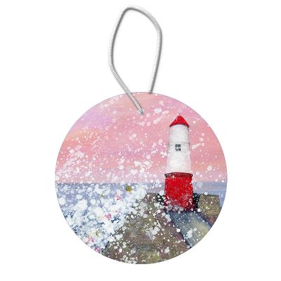 Berwick Lighthouse Hanging Pendant Decoration
