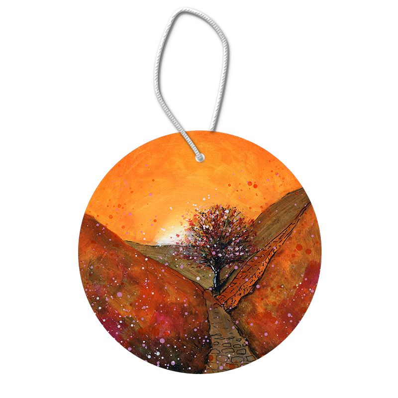 Sycamore Gap Autumn Hanging Pendant Decoration