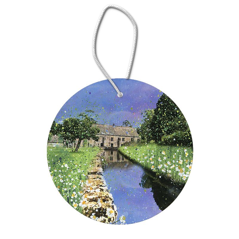The Mill, Fountains Abbey Hanging Pendant Decoration