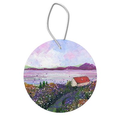 Bothy View, The Highlands Hanging Pendant Decoration