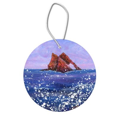 Bow Fiddle Rock Hanging Pendant Decoration