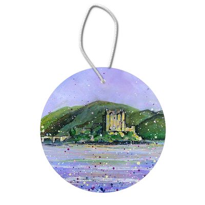 Eilean Donan Castle Hanging Pendant Decoration