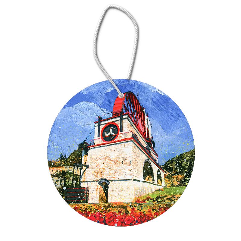 Laxey Wheel Hanging Pendant Decoration