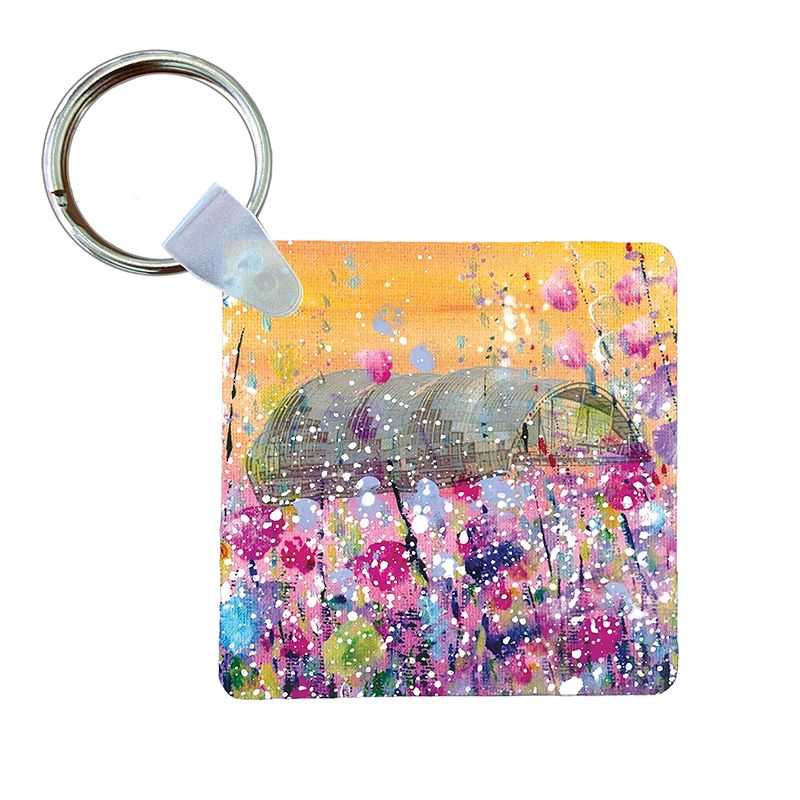 The Glasshouse Keyring
