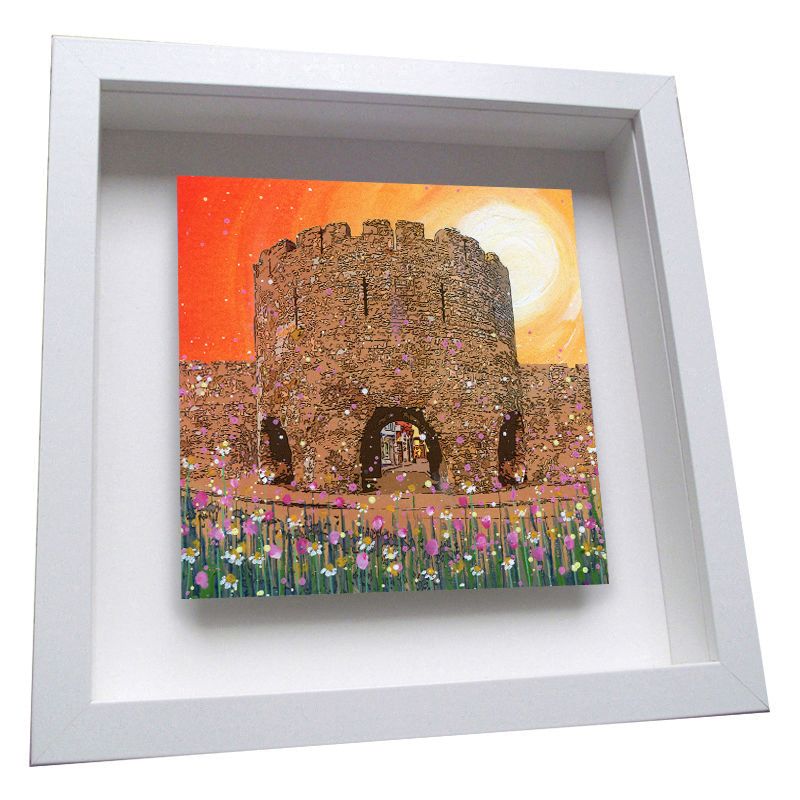 Five Arches, Tenby Framed Ceramic Tile