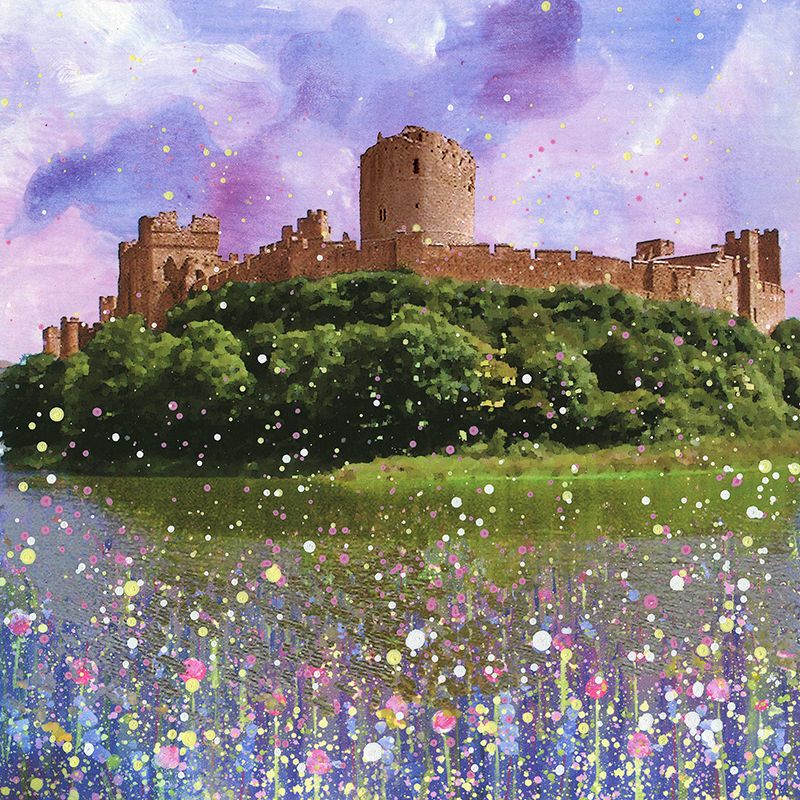 Pembroke Castle Canvas Print