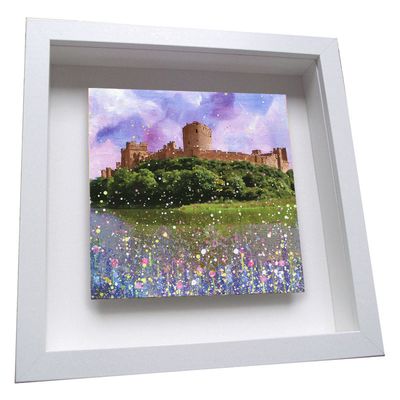 Pembroke Castle Framed Ceramic Tile
