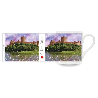 Pembroke Castle Bone China Cup