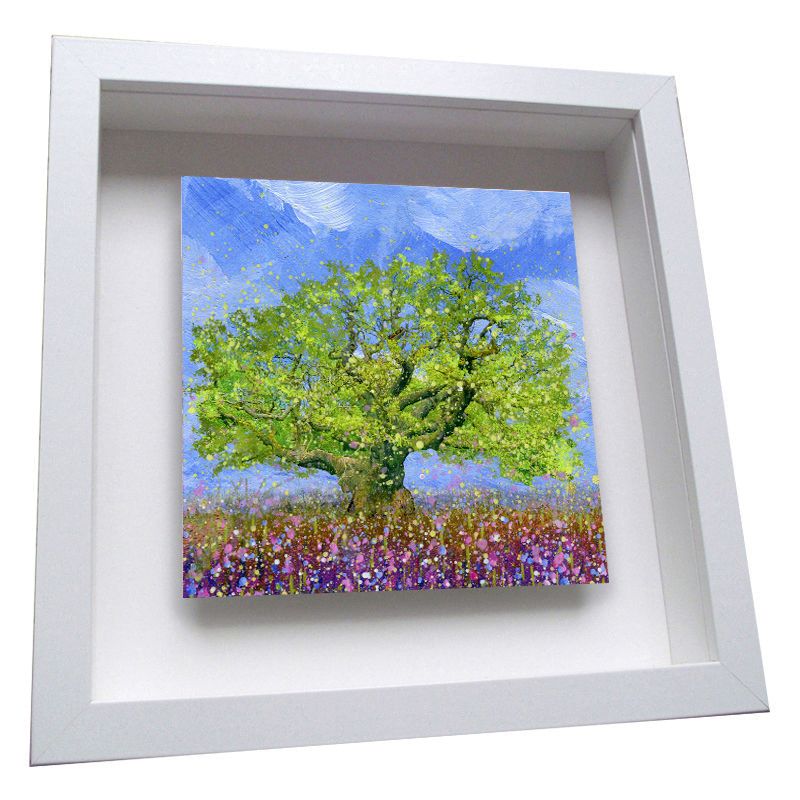 The Major Oak, Sherwood Forest Framed Ceramic Tile