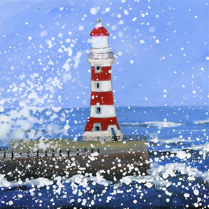 Roker Lighthouse Canvas Print