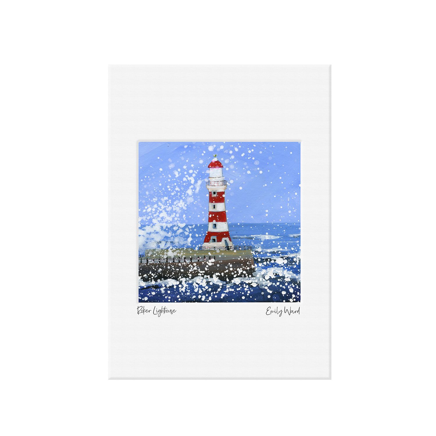 Roker Lighthouse Open Edition Print