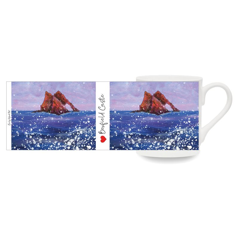Bow Fiddle Bone China Cup