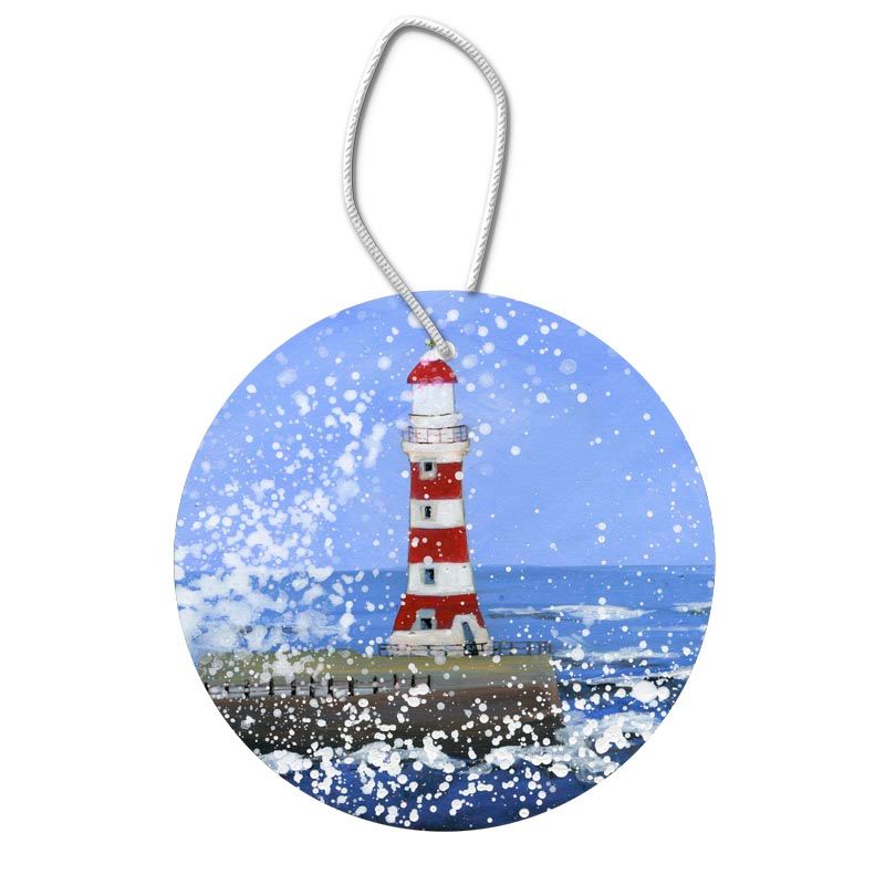 Roker Lighthouse Hanging Pendant Decoration