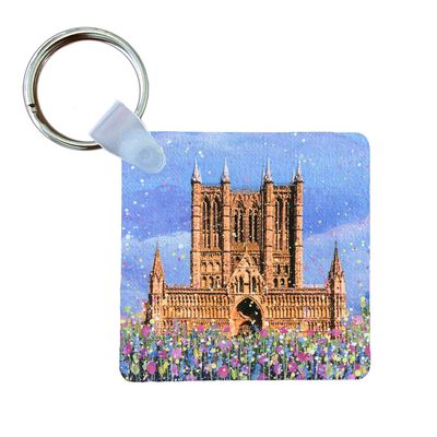 Lincoln  Cathedral Keyring