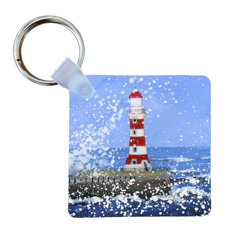 Roker Lighthouse Keyring