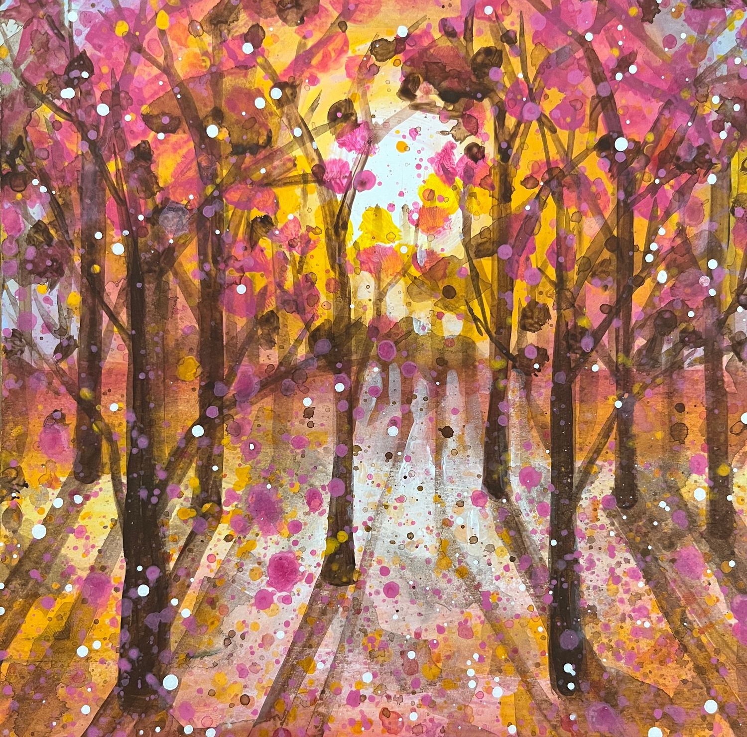 Enchanted Woods Original Painting