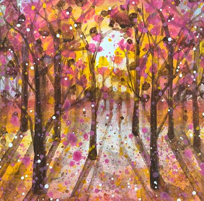 Enchanted Woods Original Painting