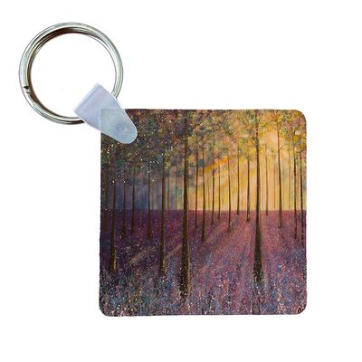 Bluebell Woods Keyring