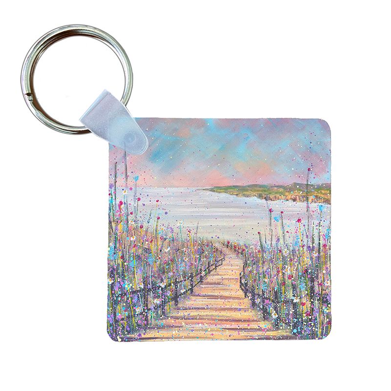 Coastal Path Keyring