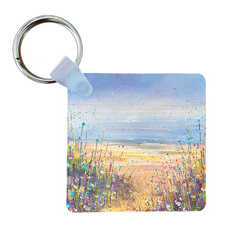 Going to the Beach Keyring