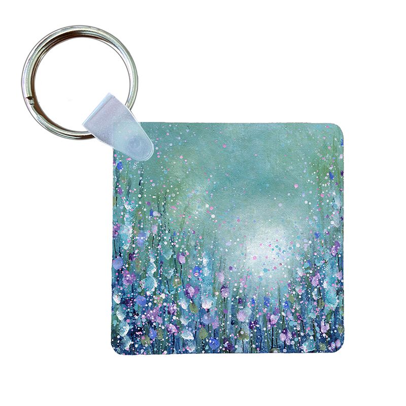Pretty Flowers keyring