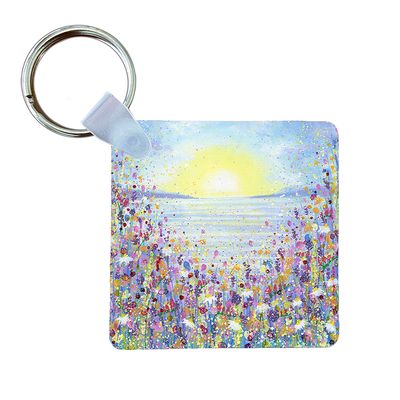 Rising sun keyring