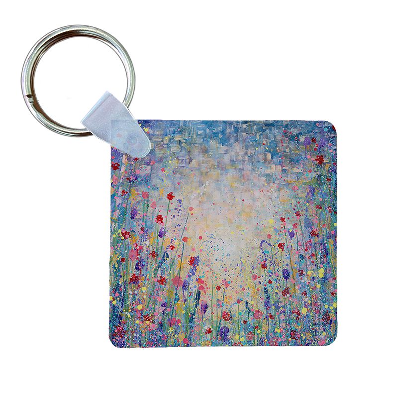 Wild Flowers keyring