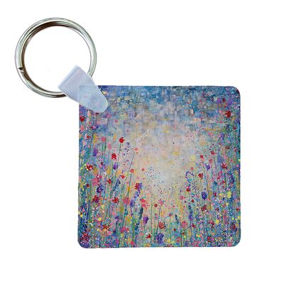 Wild Flowers keyring
