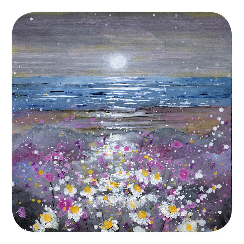 Moonlight on the Daisies Magnet