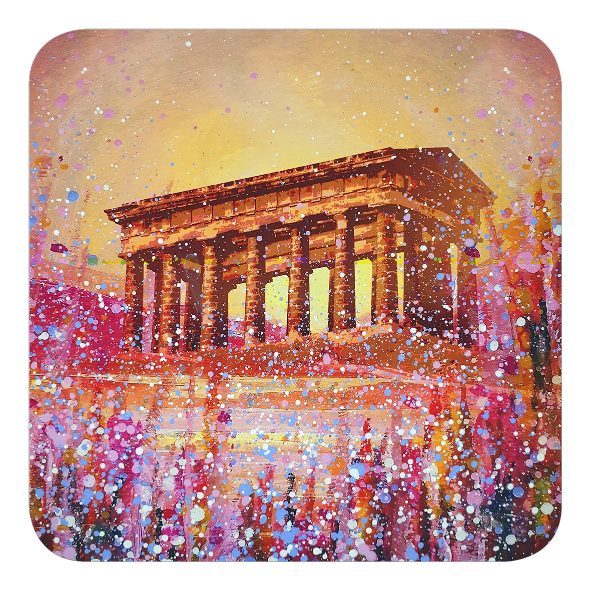 Penshaw Monument at Sunset Magnet