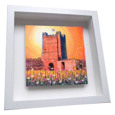 Richmond Castle Framed Ceramic Tile