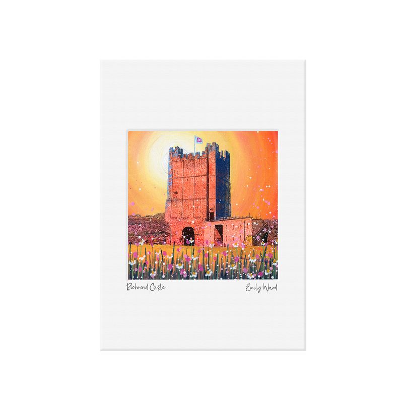Richmond Castle Open Edition  Print A4