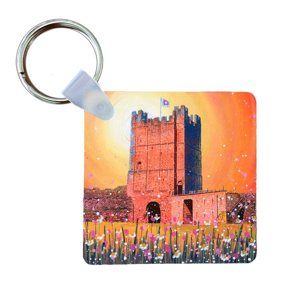 Richmond Castle Keyring