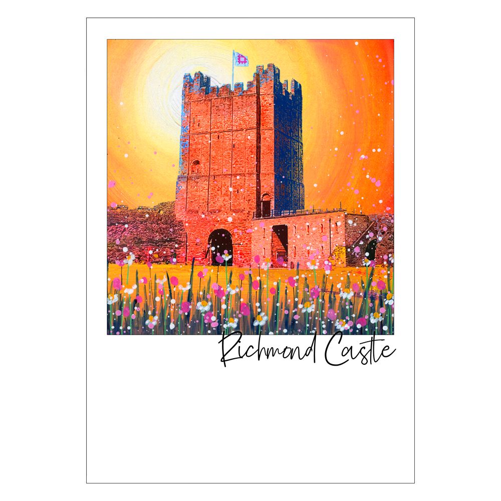 Richmond Castle Postcard