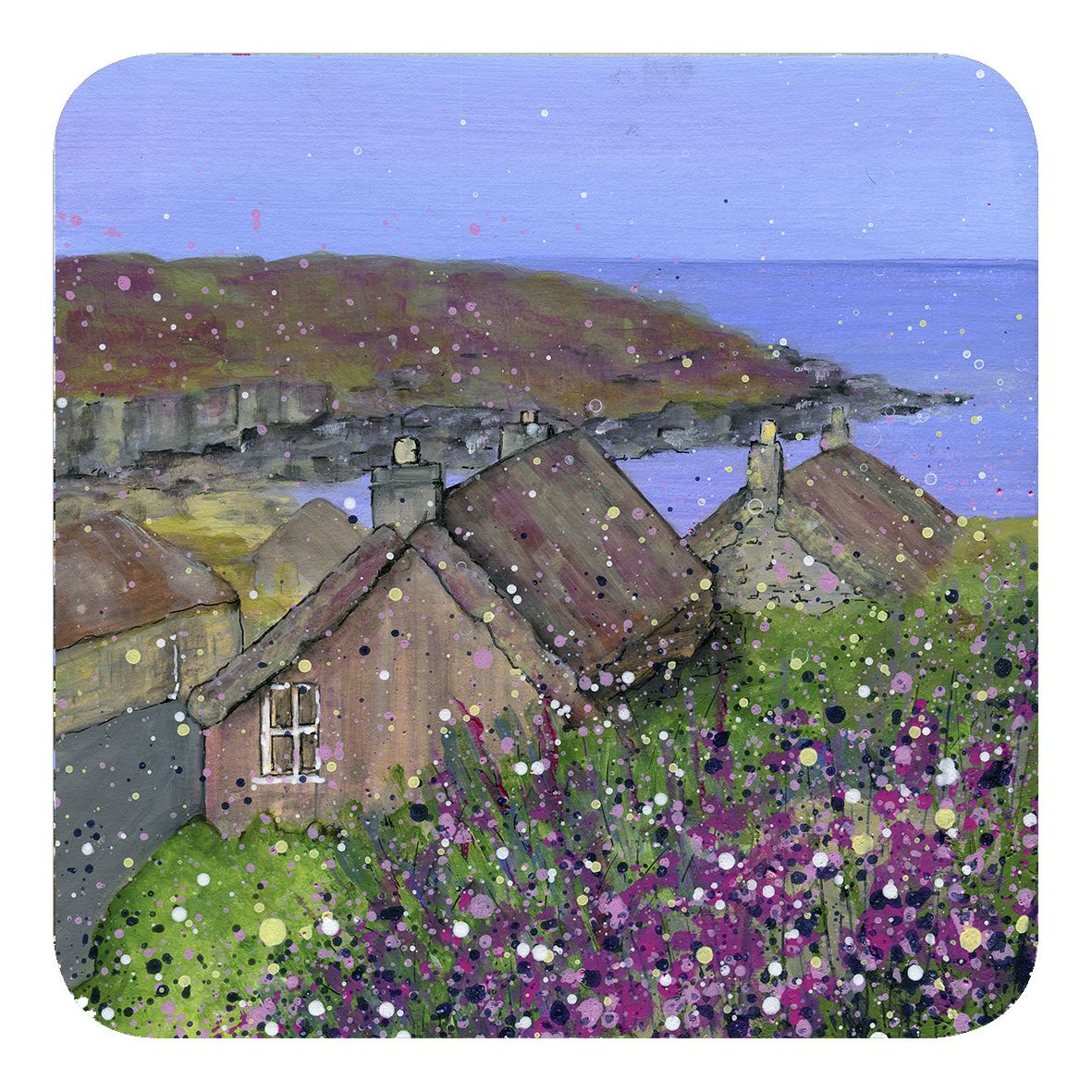 Gerrannan Blackhouses, Isle of Lewis  Magnet