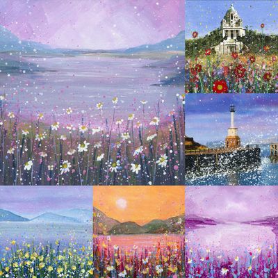 Pack of 6 North West Postcards