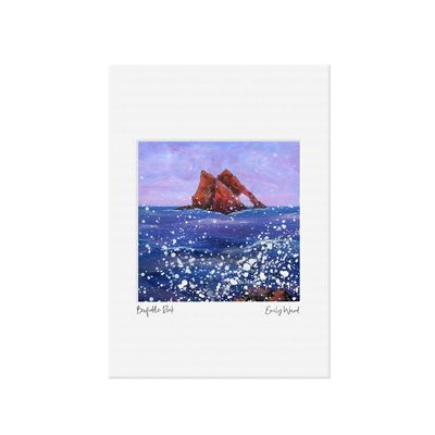 Bow Fiddle Rock Open Edition  Print A4