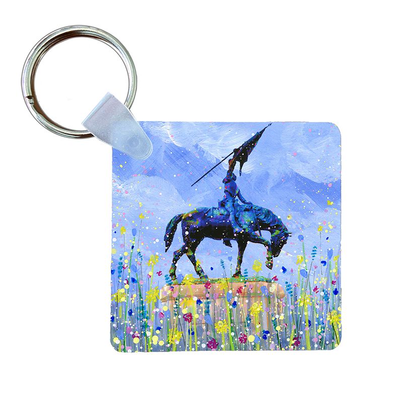 1514 Memorial, Hawick  Keyring