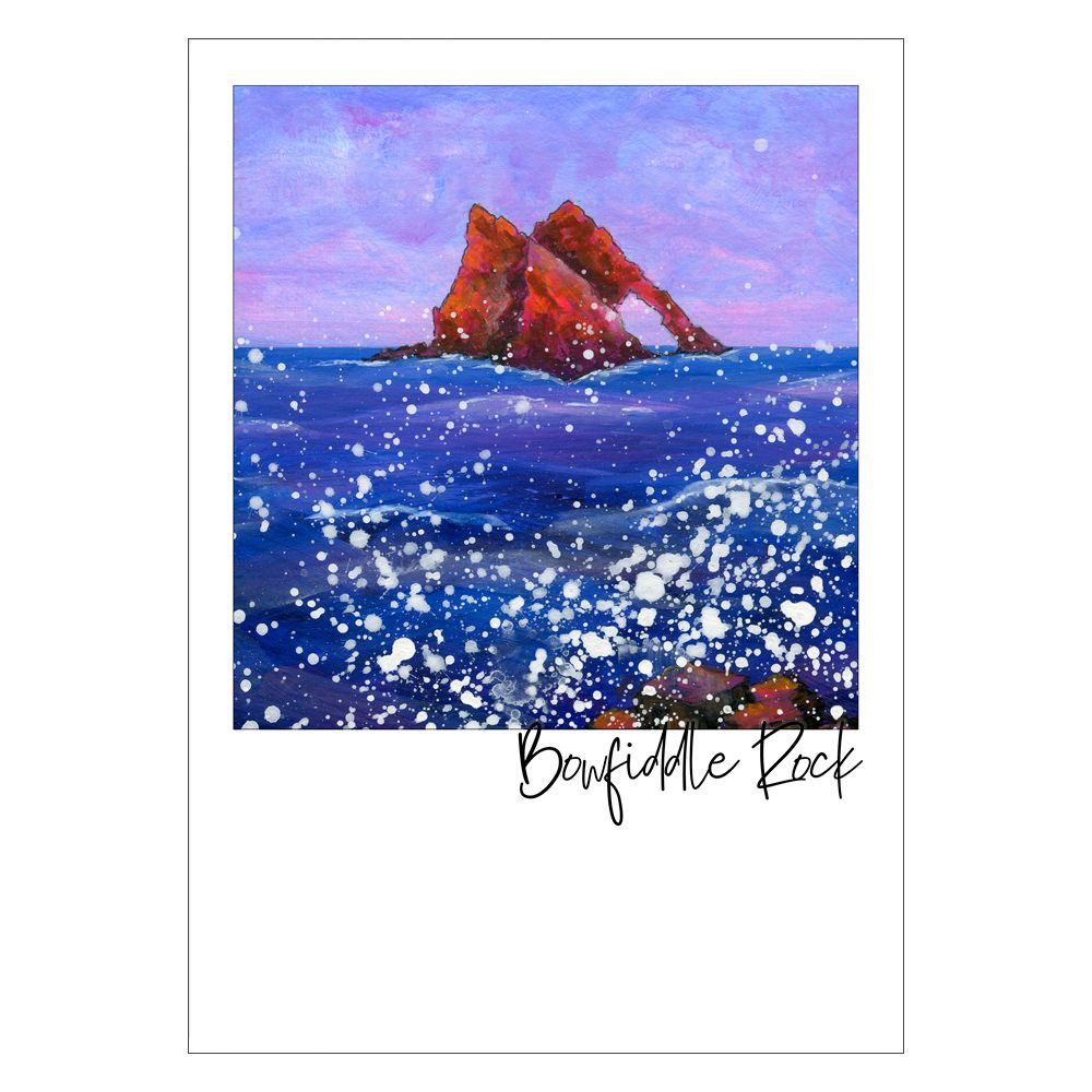 Bow Fiddle Rock Postcard