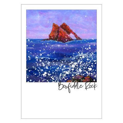 Bow Fiddle Rock Postcard