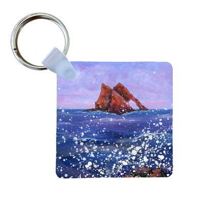 Bow Fiddle Rock Keyring