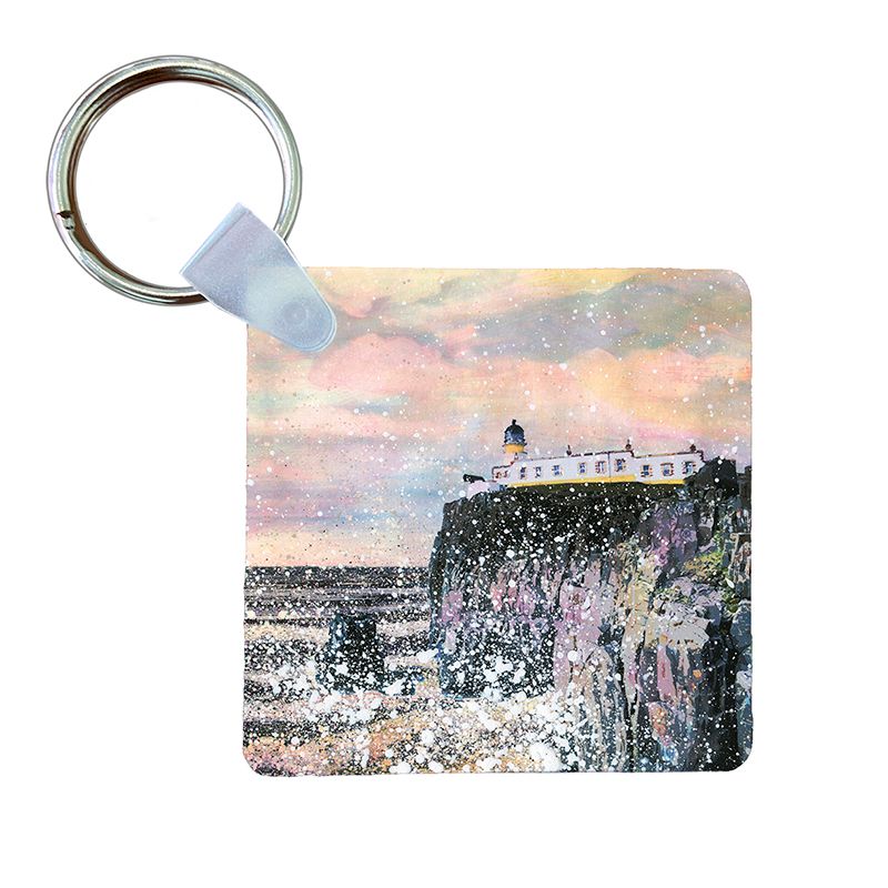 Neist Point Lighthouse Keyring