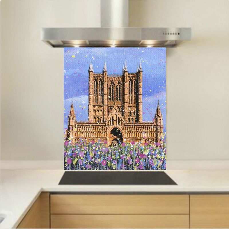 Art - Glass Kitchen Splashback - Lincoln Cathedral