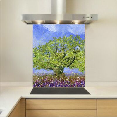 Art - Glass Kitchen Splashback - The Major Oak, Sherwood Forest