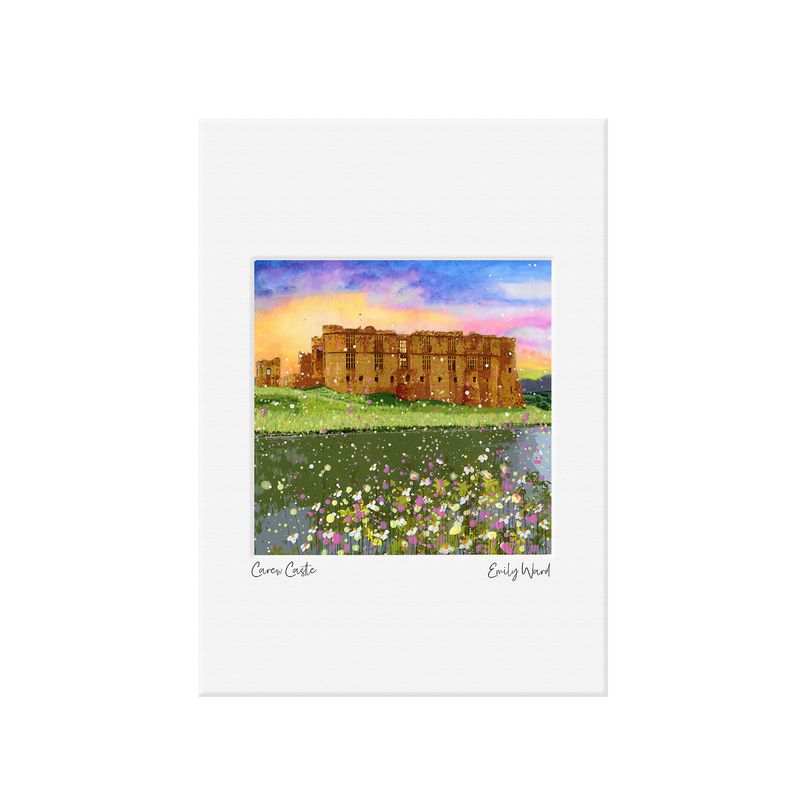 Carew Castle Open Edition Print