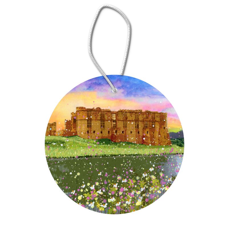 Carew Castle Hanging Pendant Decoration