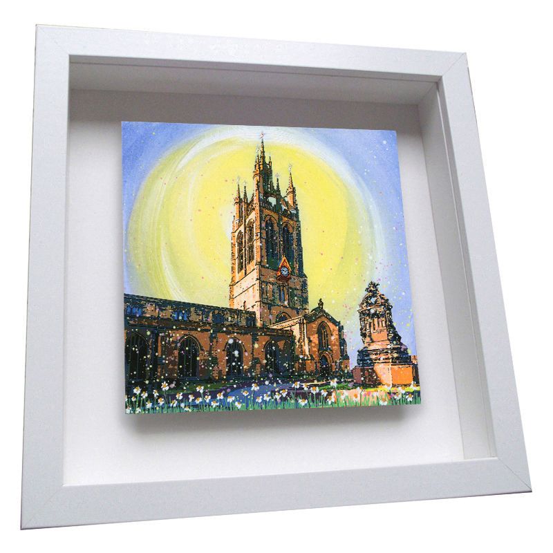 Newcastle Cathedral Framed Ceramic Tile