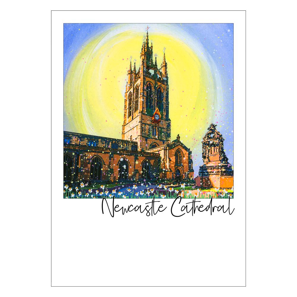 Newcastle Cathedral Postcard